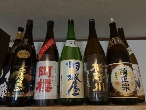 【日本酒・焼酎】一升瓶のお酒5本
