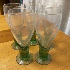 ガラスグラス5個セット生活雑貨 食器 コップ、グラス