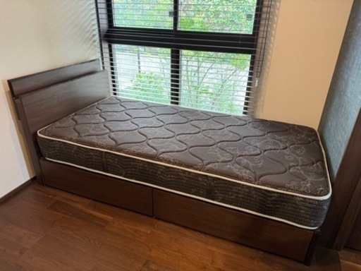 家具 シモンズ シングルベッド