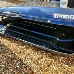 【最終値下げ】inno BR1200 シャドウ16 ルーフボックス　キャリア【両開き】