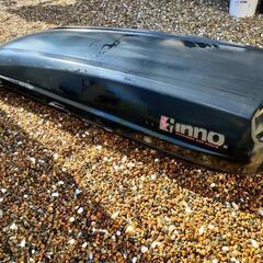 【最終値下げ】inno BR1200 シャドウ16 ルーフボックス　キャリア【両開き】