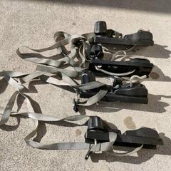 【最終値下げ】inno BR1200 シャドウ16 ルーフボックス　キャリア【両開き】