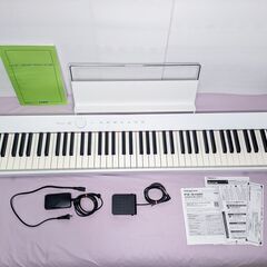美品】CASIO 電子ピアノ Privia PX-S1000 WE ホワイト 88鍵