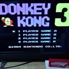 ●箱・説明書付き(^^♪　動作確認済●ファミコン　ドンキーコング　3点セット　中古品●ドンキーコング　ドンキーコングJr ドンキーコング3 ○箱・説明書付き(^^♪ 動作確認済○ファミコン ドンキーコング 3