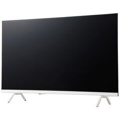 /値引き交渉可/　32型チューナレステレビ（テレビスタンド付き）