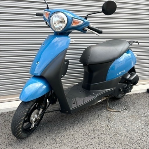 2779.超高年式FI車両　現行型レッツ　低走行で即戦力♪ シート新品　千葉県柏市　即日配送、自走引き取りも可能