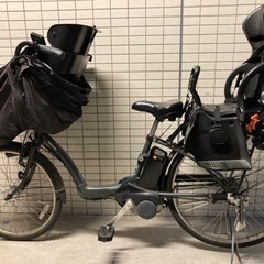 中古】自転車 後ろ用子供乗せチャイルドシート【美品】