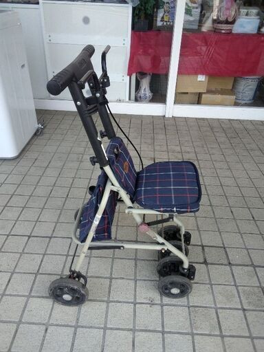 手押し車 ショッピングカート  椅子 折り畳み イス