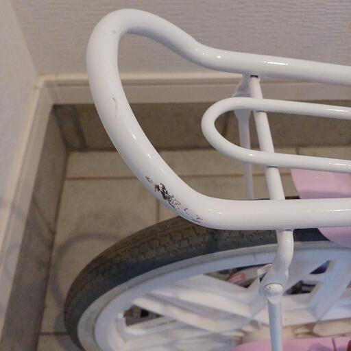 自転車　エコキッズ　18インチ　ピンク