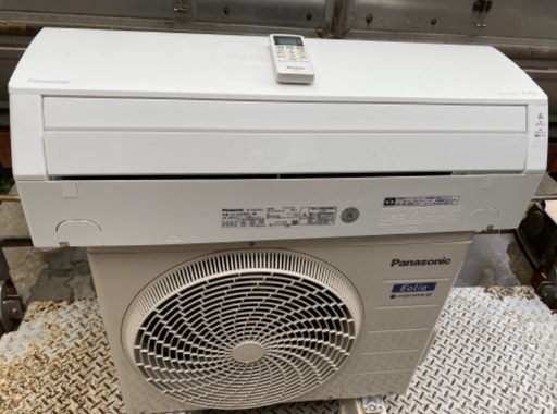 Panasonic パナソニック冷暖ルームエアコン エオリア CS-253DFL-W おもに8畳 2022年製