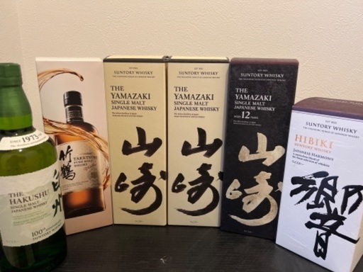 ジャパニーズウイスキー飲み比べ6本セット