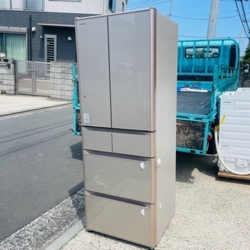 激安　日立6ドア冷蔵庫　配達可