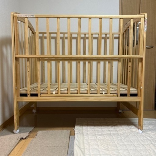 子供用品 ベビー用品 Katojiベビーベッドハイポジション