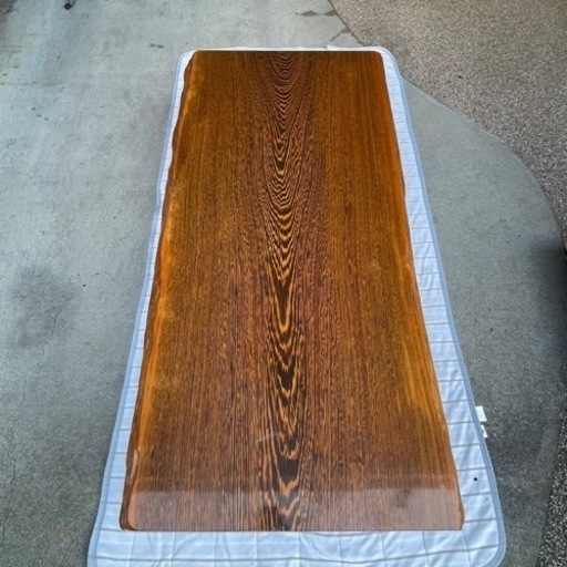 f●■一枚板【鉄刀木/タガヤサン】無垢材 座卓 天然木センターテーブル【136.5×65×32cm】和モダン 古民具 民芸家具　ローテーブル