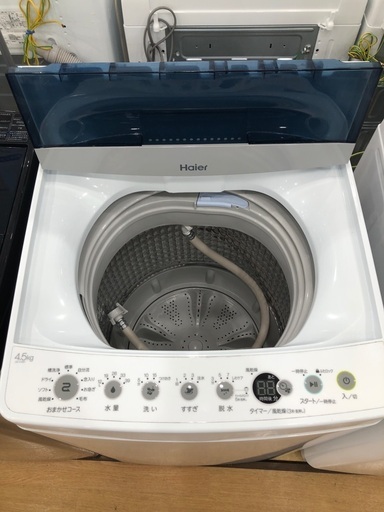 【半年間動作保証付き】Haier 洗濯機　4.5kg 2020年製