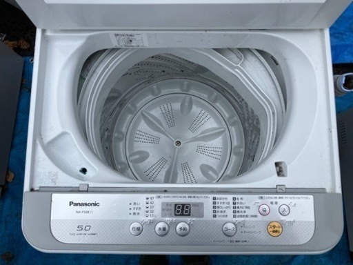 Panasonic パナソニック 全自動電気洗濯機 NA-F50B11 big wave wash ビッグウェーブ洗浄 2018年製  （ジ）