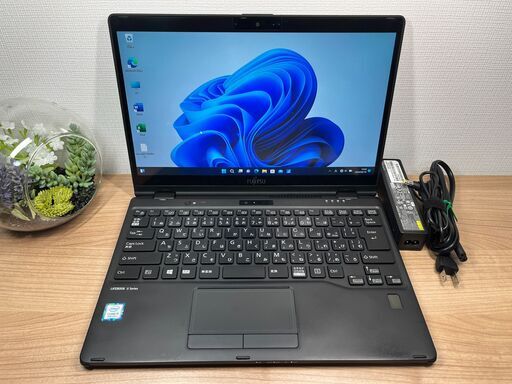 タッチパネル・LTE〉0619 富士通 LIFEBOOK U939X/A  i5 ８GB / SSD 256GB 第8世代 Windows11 Office 軽量