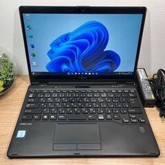 タッチパネル・LTE〉0619 富士通 LIFEBOOK U939X/A i5 8GB / SSD 