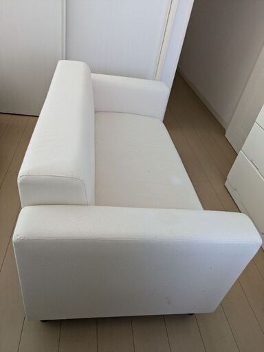 IKEA KLOBO 2人掛けソファ 剃れ IKEA KLOBO 2人掛けソファ 剃れ