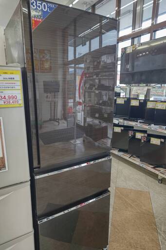 ☆MITSUBISHI/三菱/365L冷蔵庫/2017年式/MR-CX-37A-BR/№3001☆
