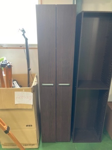 隠せる本棚　隙間収納　キッチン収納