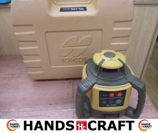 トプコン RL-HSA 回転レーザー 中古品 受光器付【ハンズクラフト宜野湾店】