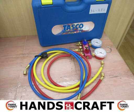 タスコ R32/R410A ゲージマニホールド 中古品 【ハンズクラフト宜野湾店】