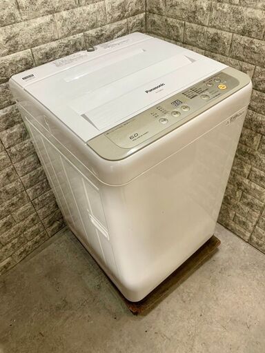 全国送料無料★3か月保証付き★洗濯機★パナソニック★2017年★6.0kg★NA-F60B10★S-6