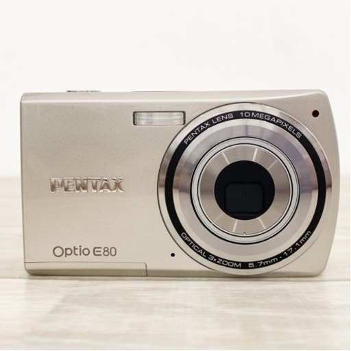 【ほぼ未使用】PENTAX ペンタックス Optio E80 コンデジ デジカメ