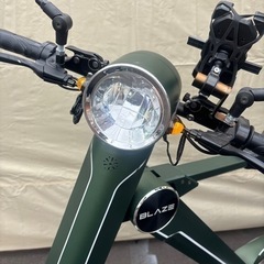 BLAZE smartEV カーキ 電動バイク