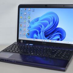 中古良品ノートパソコン SONY VPCCB48FJ Windows11+office 爆速 