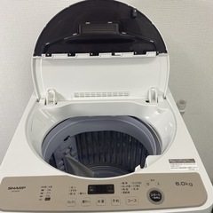 【ご来店限定】＊ SHARP 全自動電気洗濯機 ６キロ　2022年製＊0620-2