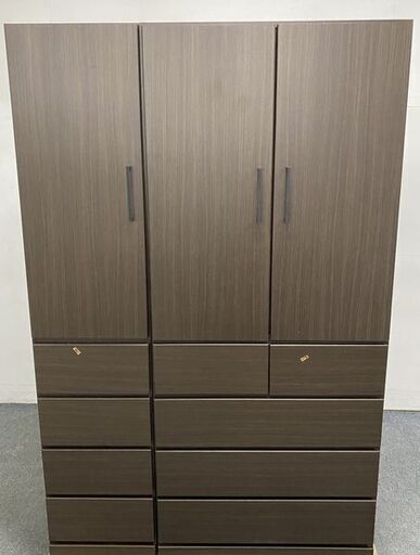 ニトリ　ワードローブ　タンス２段 ワードチェスト(N02 80-2OP LBR) | ニトリネット【公式】 家具