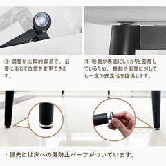 セラミックダイニングセット　ホワイト　160CM  高級感　手入れしやすい　耐久性　傷防止