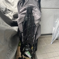 日本育児DUOシティHOP2　二人乗りベビーカー