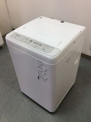 YJT8983【Panasonic/パナソニック 5.0㎏洗濯機】美品 2022年製 NA-F50B15 家電 洗濯 簡易乾燥付