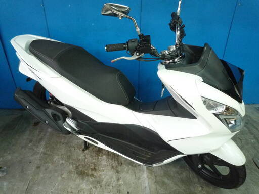 HONDA PCX125-2 白 格安提供車  半額配送キャンペーン 期間限定車体本体価格 現状渡し諸経費０円 激安 横浜 都筑 P-Yard