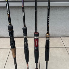 バスロッド　スティーズ　弁慶など バスロッド スティーズ 弁慶など