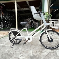No.54BRIDGESTONE 電動アシスト自転車 bikke B7 3段変速 前24 後20インチ整備済み中古現状 No.54BRIDGESTONE 電動アシスト自転車 bikke B7 3段変速 前24 後20