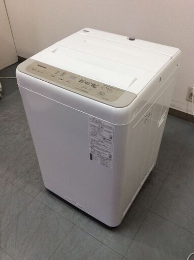 JT8995【Panasonic/パナソニック 5.0㎏洗濯機】美品 2020年製 NA-F50B13 家電 洗濯 簡易乾燥付