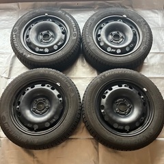 105-1ブリヂストンVRX 155/65R14 2018年製造バリ山です ダイハツ純正 