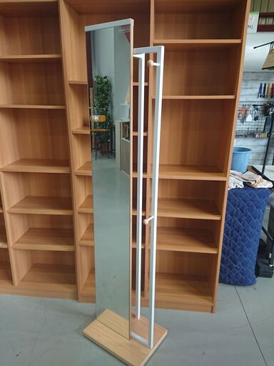 【SOKO+千葉店】ハンガーラック付きミラー 新入荷！！