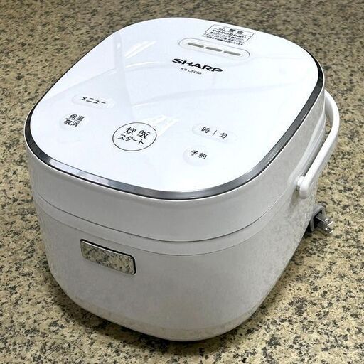 SHARP/シャープ 炊飯器 KS-CF05B 3合炊き 2020年製 動作確認済み 札幌