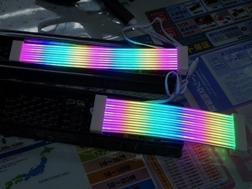 自作PC ARGB ケーブルカバー 2本セット