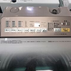 Panasonic　パナソニック　洗濯機　NA-FA70H　2018年製　7.0ｋｇ　クリーニング済み　チェック済み　ジャングルジャングル貝塚店　貝塚市　二色浜