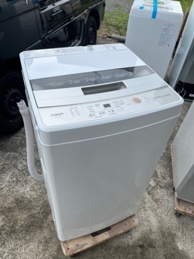 近隣送料無料!! 激安!! AQUA 4.5kg 2021年 AQW-S45J 家電 生活家電 洗濯機