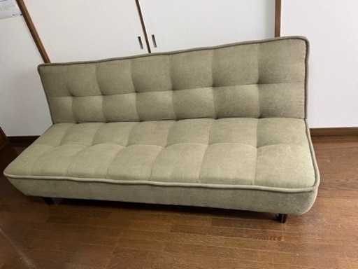 【決まりました】ソファベッド　3人掛け 家具