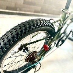 ワイルド&おしゃれな折り畳み自転車🚲
