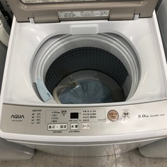 安心の6ヶ月間保証付き！AQUA全自動洗濯機2020年製5.0kg【トレファク堺 