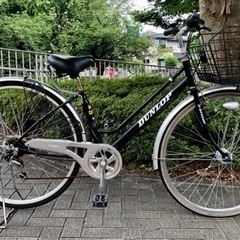 DUNLOP ダンロップ　自転車　27インチ　オートライト　６段変速　東京　三鷹市　武蔵野市